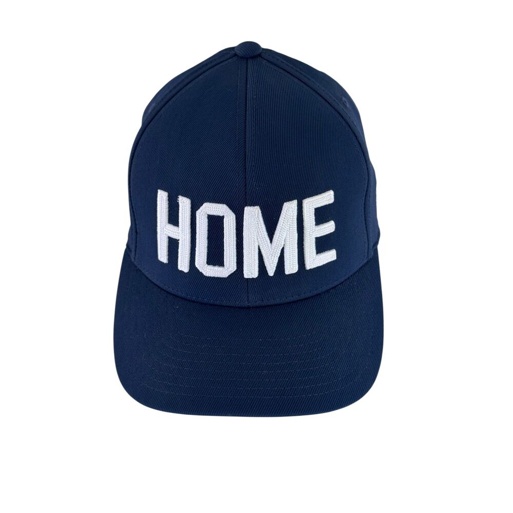 HOME G/Fore G4 Flex Fit 110 Navy Blue White Snapback Adjustable Golf Hat Cap